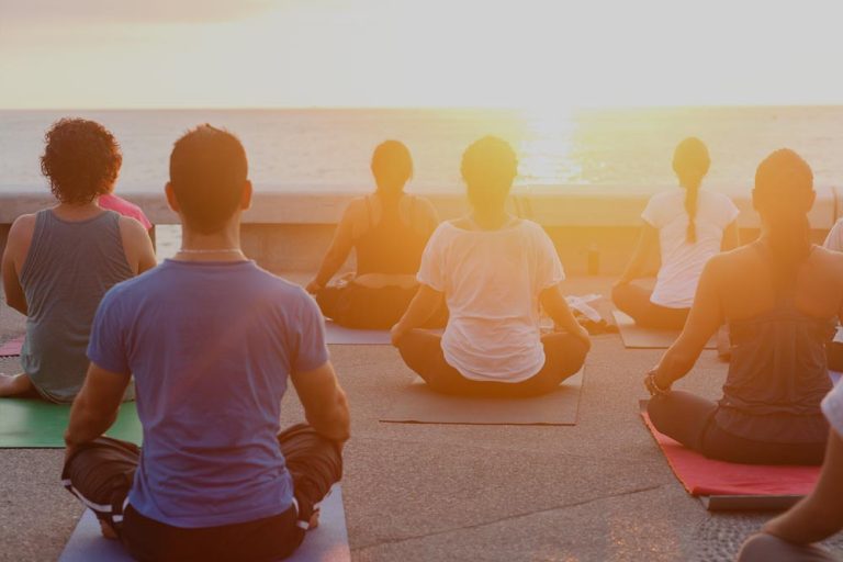 Employee Wellness Group Yoga Session