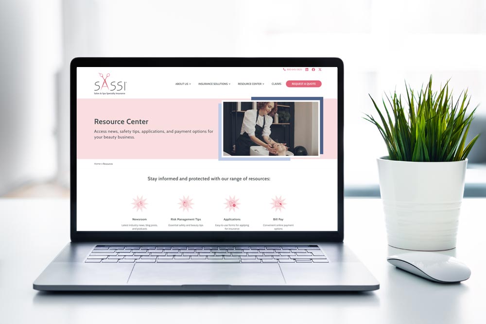 SASSI Insurance Program Unveils New Resource Center for Beauty Professionals