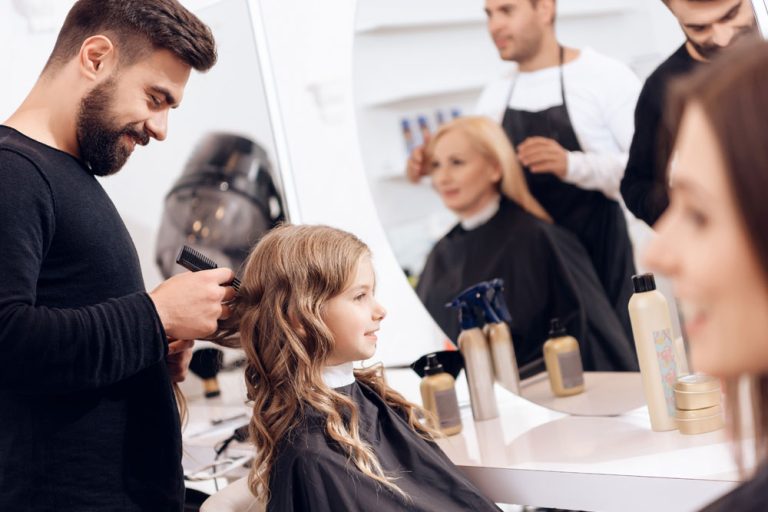 Beauty salon insurance for professional hairstylists providing services to a child client